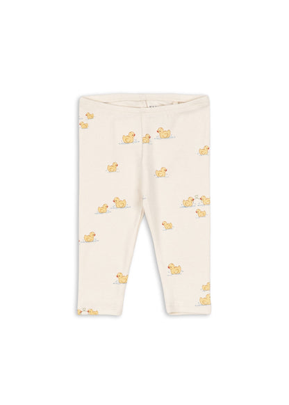 Baby legging Bello Pants met eendjesprint – Fanga Mio – Biologisch katoen en modal – Konges Sløjd