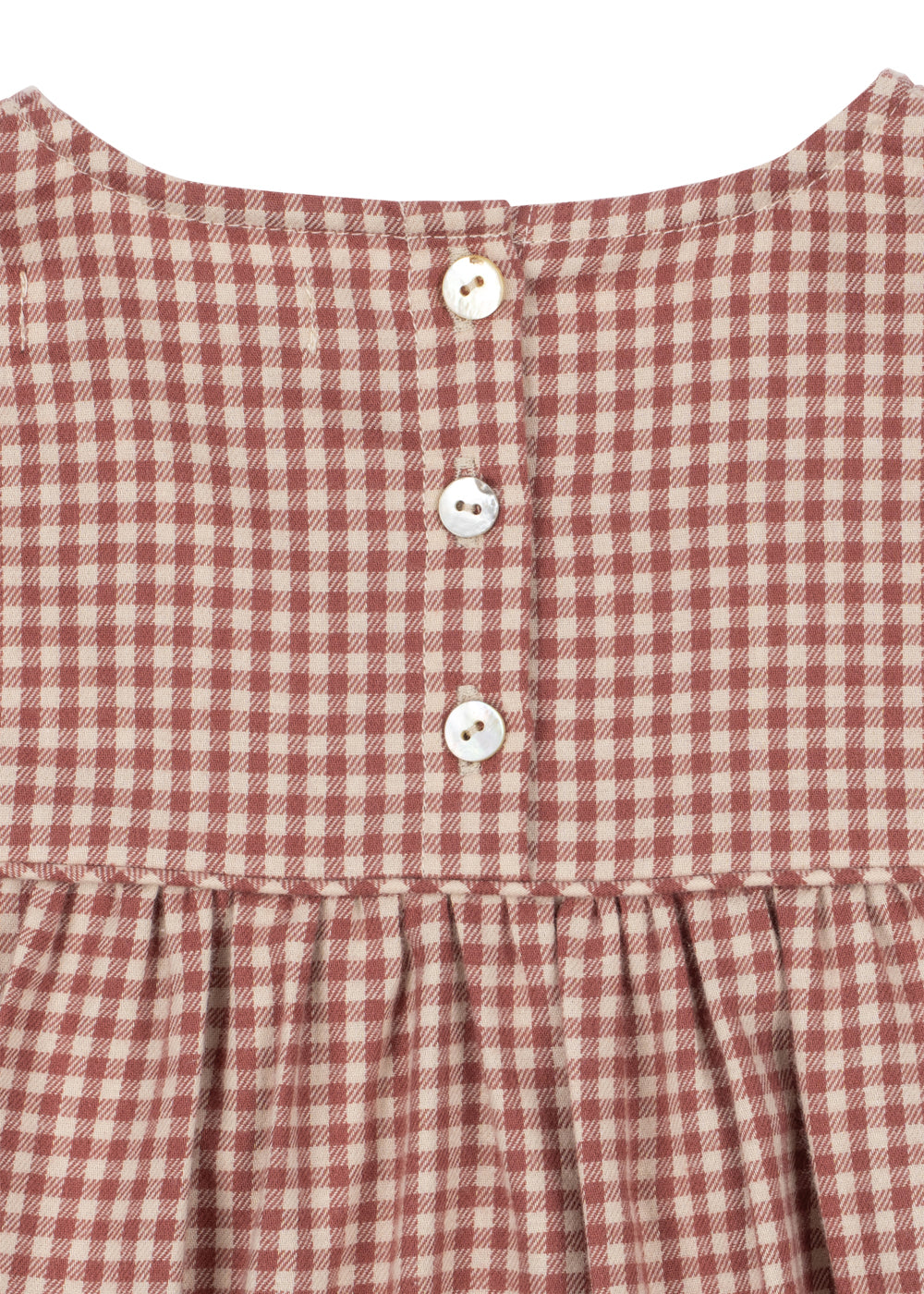 Foret Blouse Canyon Check – Geruite blouse – GOTS biologisch katoen – Konges Sløjd