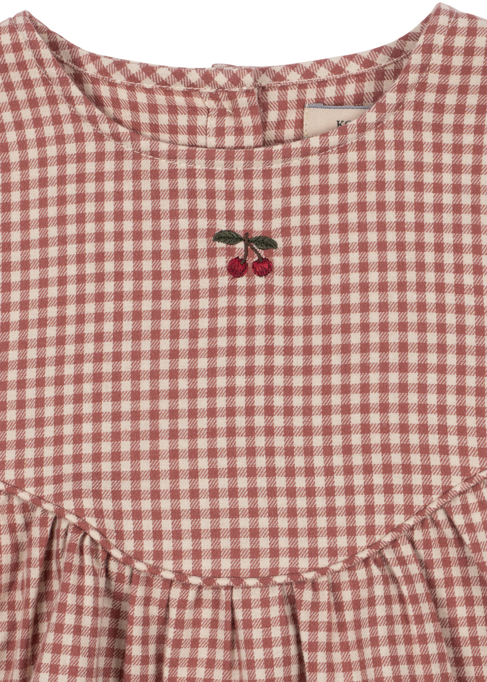 Foret Blouse Canyon Check – Geruite blouse – GOTS biologisch katoen – Konges Sløjd