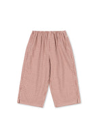 Foret Slit Pants Canyon Check – Plaid kids' pants – GOTS organic cotton – Konges Sløjd
