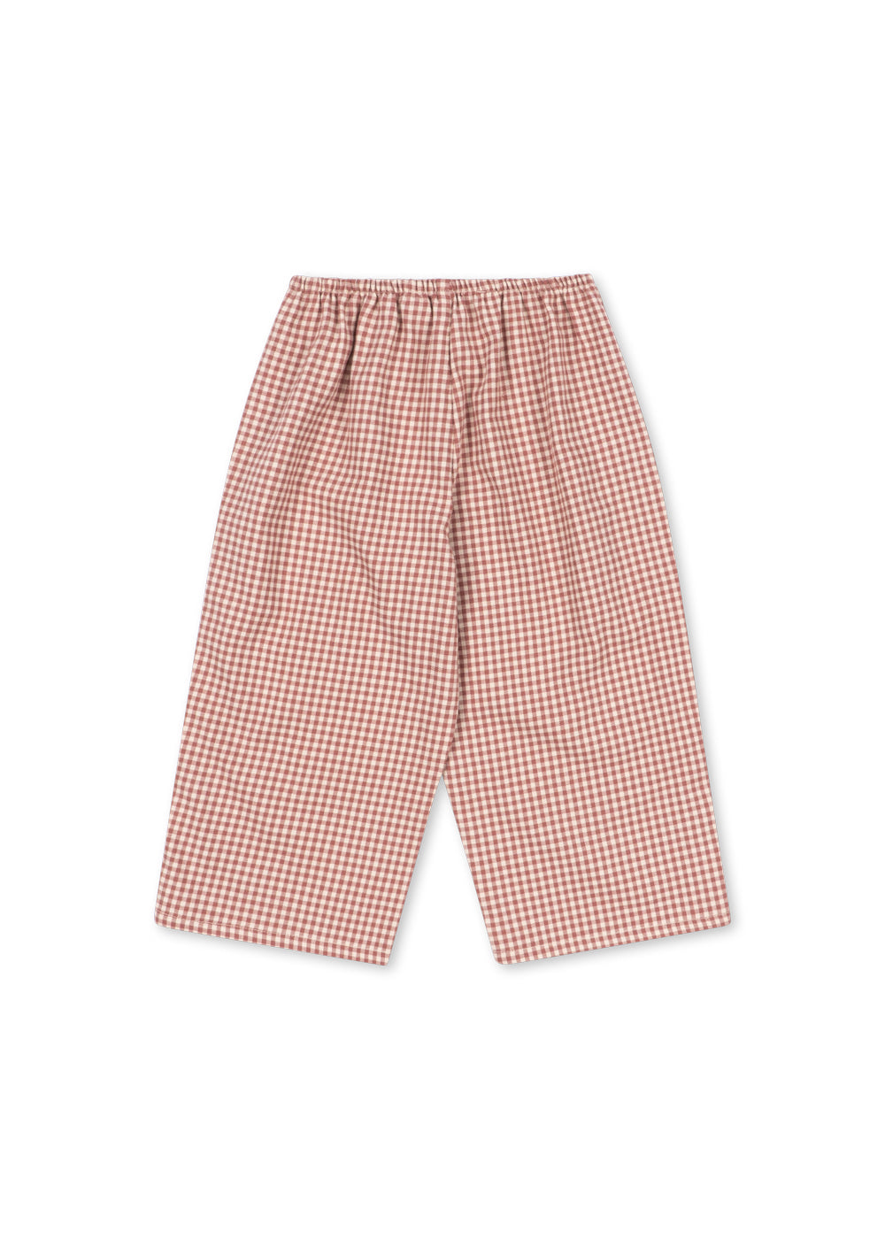 Foret Slit Pants Canyon Check – Plaid kids' pants – GOTS organic cotton – Konges Sløjd