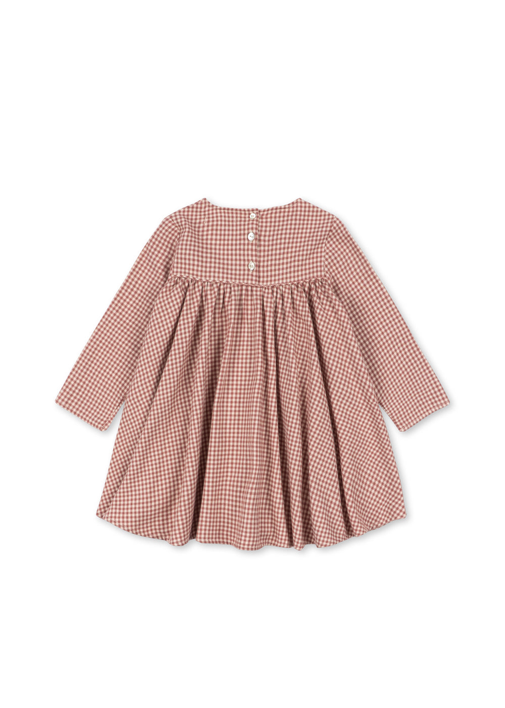 Foret Dress – Canyon Check – Robe fille à carreaux – Coton biologique GOTS – Konges Sløjd