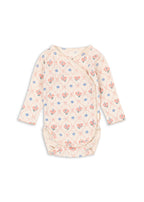 Minnie Newborn – Body Fleur Decor – Overslagromper met bloemenprint – GOTS biologisch katoen – Konges Sløjd