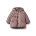 Doudoune d'hiver imperméable - Prune - Polyester recyclé - Blé