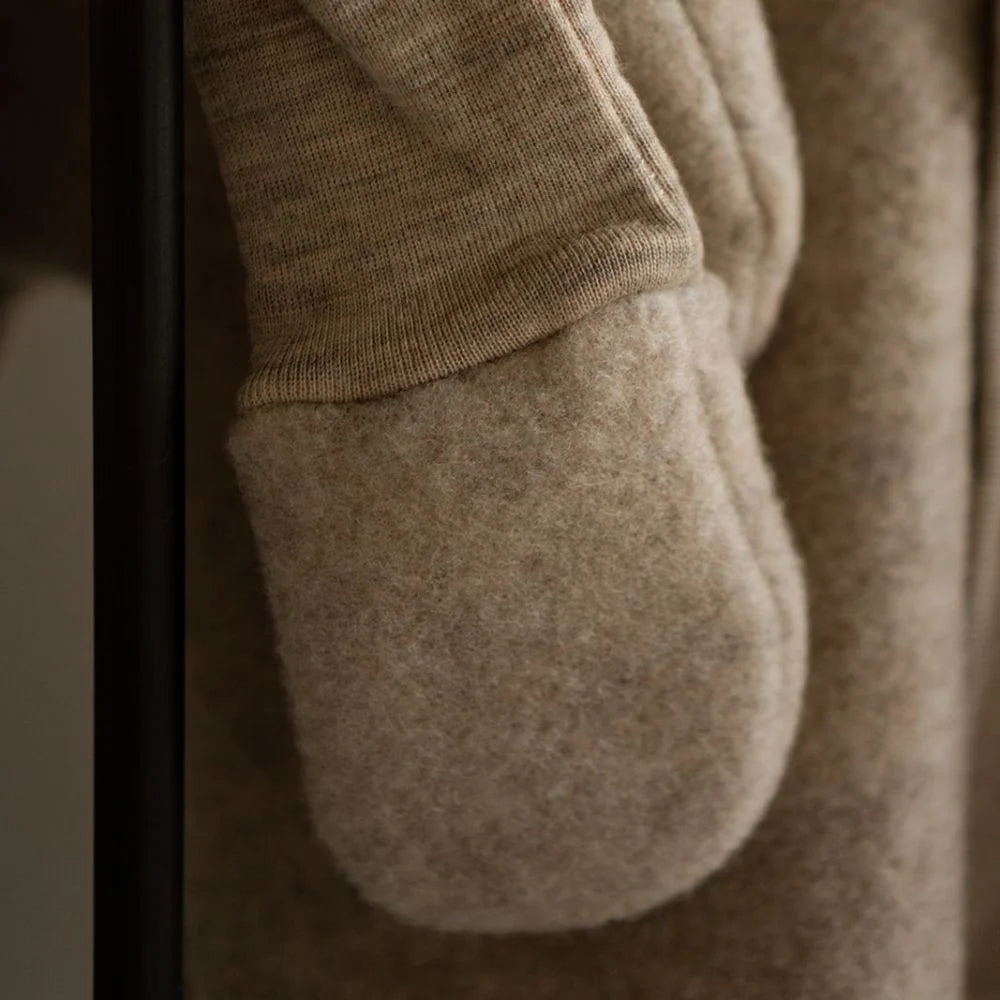 Wantjes met touw - Wol fleece - Engel Natur